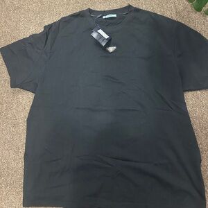 Prada Black Short Sleeve Men's Tee